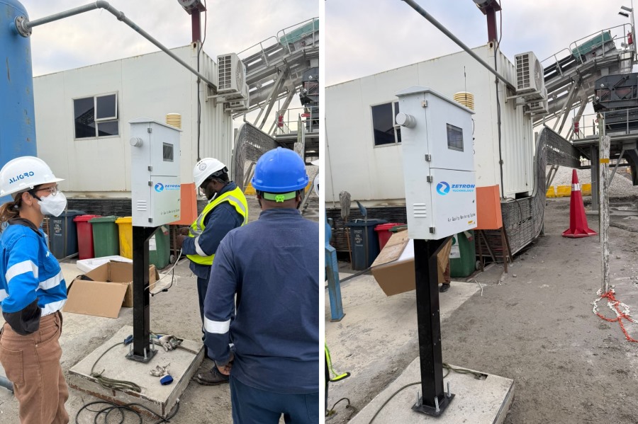 Zetron TH2000A Na-deploy sa South African Lithium Mine, Nagtatakda ng Bagong Pamantayan para sa Matalinong Pagsubaybay sa Kalidad ng Hangin sa Mga Operasyon ng Pagmimina sa ibang bansa