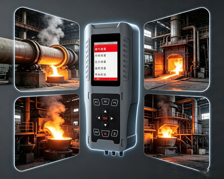 Intelligent Portable Flue Gas Analyzer: Pagganap sa Mga Aplikasyon ng Kiln at Heat Treatment