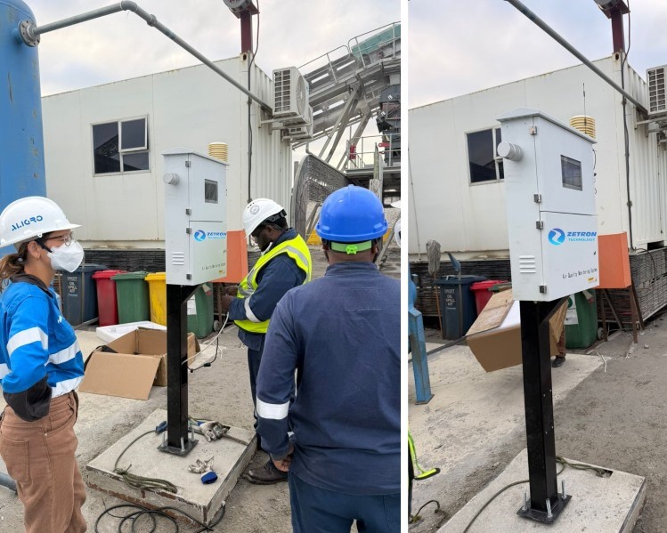 Zetron TH2000A Na-deploy sa South African Lithium Mine, Nagtatakda ng Bagong Pamantayan para sa Matalinong Pagsubaybay sa Kalidad ng Hangin sa Mga Operasyon ng Pagmimina sa ibang bansa