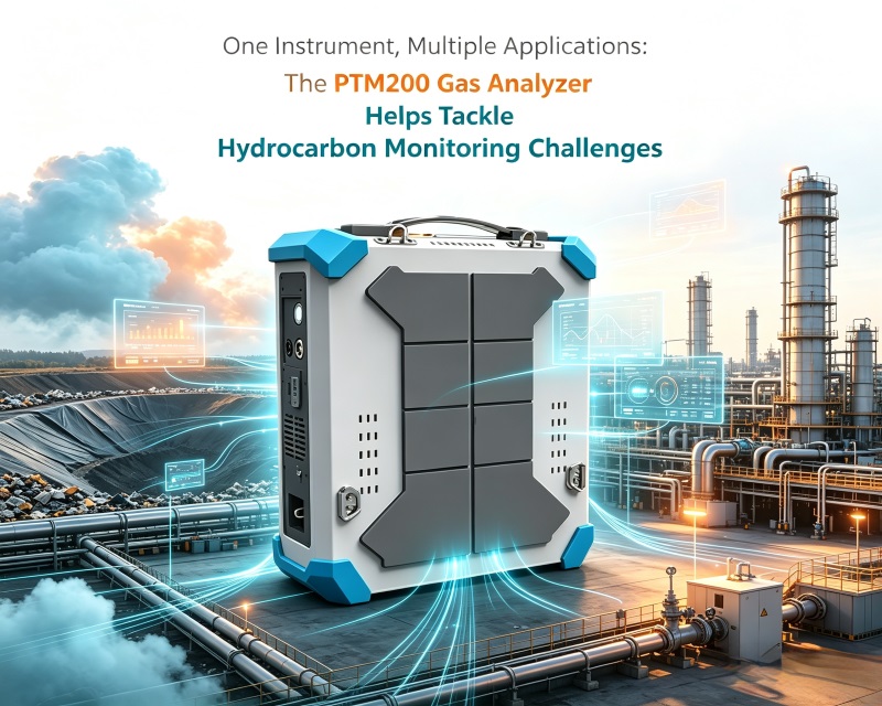 Isang Instrumento, Maramihang Aplikasyon: Ang PTM200 Gas Analyzer ay Tumutulong sa Pagharap sa Mga Hamon sa Pagsubaybay sa Hydrocarbon