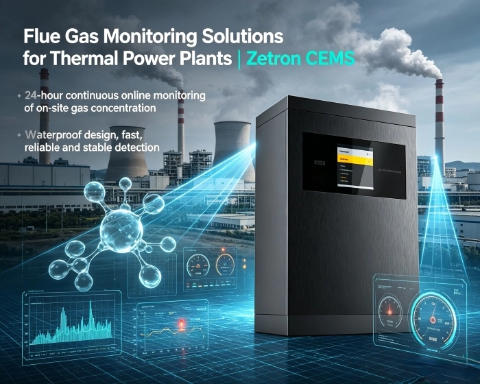 Flue Gas Monitoring Solutions para sa Thermal Power Plants | Zetron CEMS mula sa Process Monitoring hanggang sa End-of-Pipe Emission Compliance