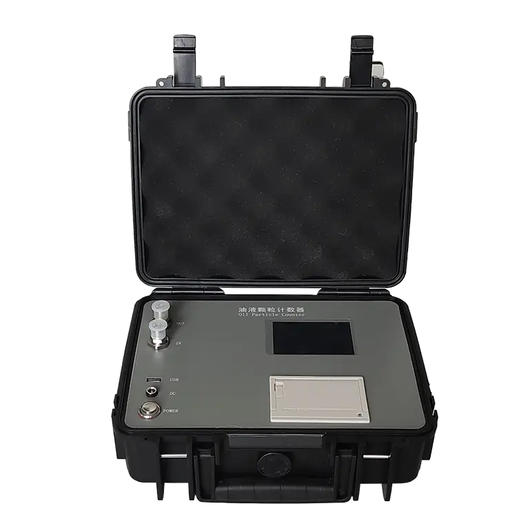 Monitor ng kalinisan ng mobile oil